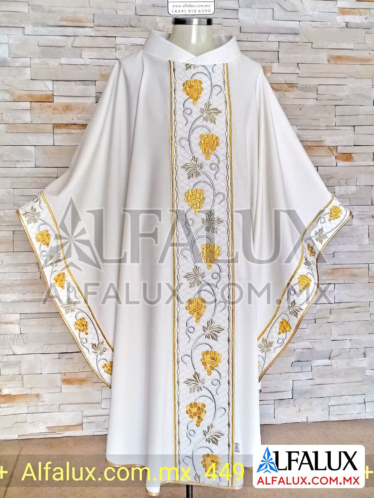 03 UVAS Casulla Alfalux Perla Laterales 505